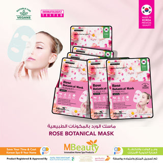 ROSE BOTANICAL MASK