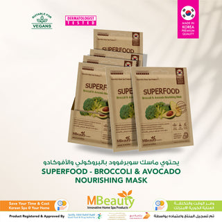 SUPERFOOD - BROCCOLI & AVOCADO NOURISHING MASK